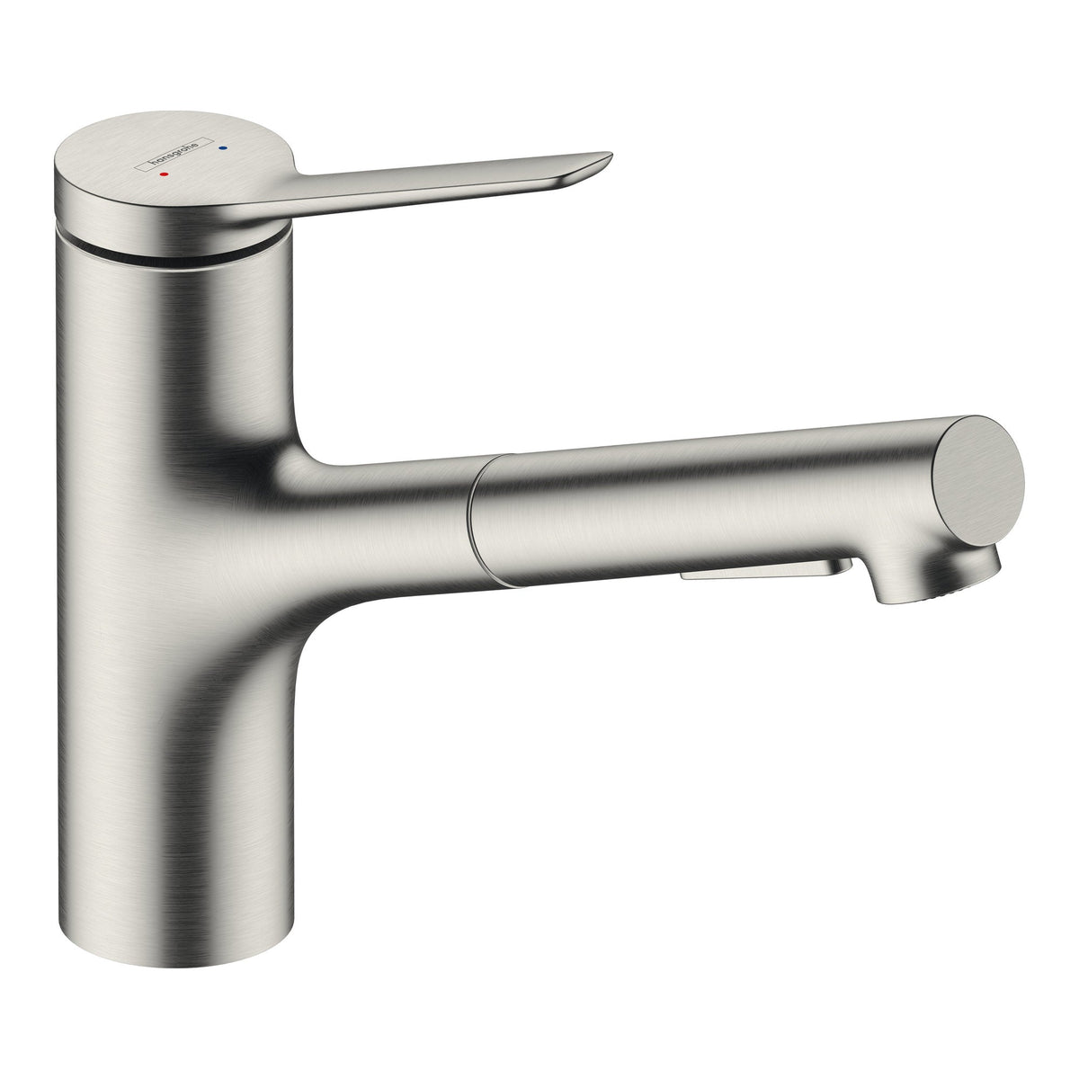 Hansgrohe Zesis M33 Single lever kitchen mixer 150 pull out spray 2jet sBox lite Stainless Steel Finish 74803800.jpg