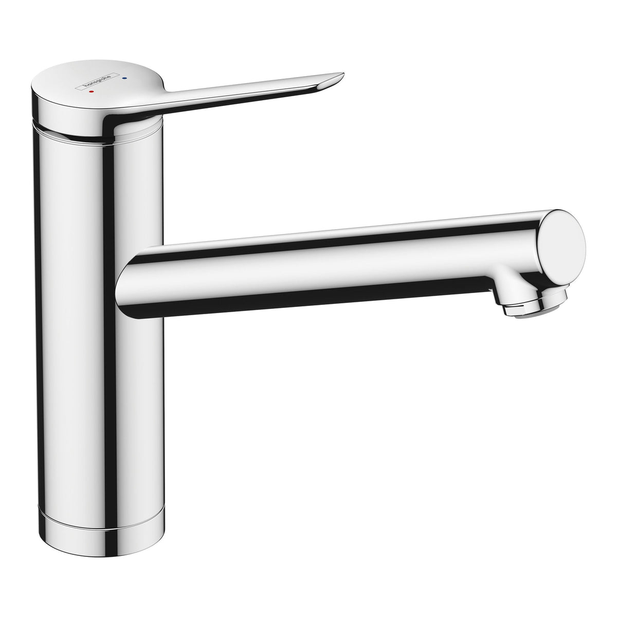 Hansgrohe Zesis M33 Single lever kitchen mixer 160 installation in front of a window 1jet Chrome 74805000.jpg