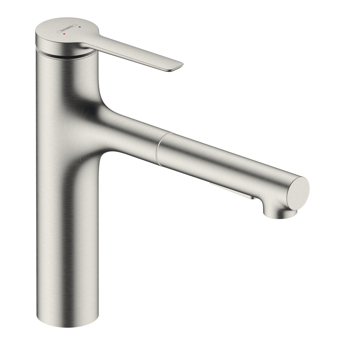 Hansgrohe Zesis M33 Single lever kitchen mixer 160 pull out spray 2jet sBox lite Stainless Steel Finish 74804800.jpg