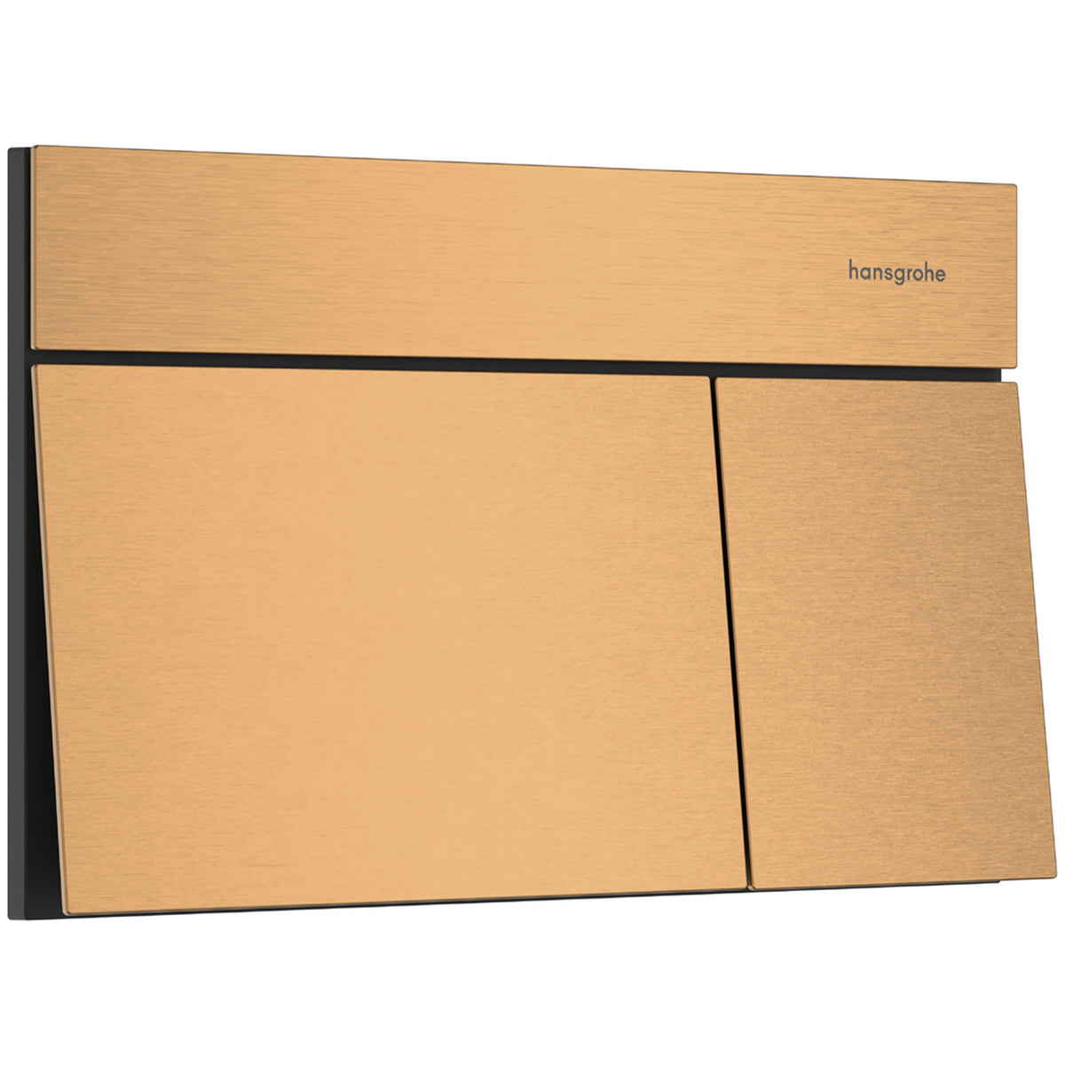 לחצן הדחה דו כמותי לניאגרה סמויה הנס גרואה Hansgrohe iFrame Element E Flush plate for dual flush