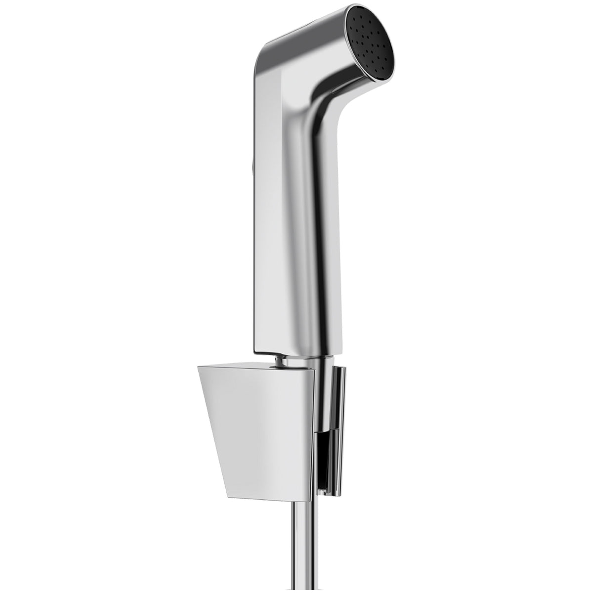 Bidette hand shower 1jet S EcoSmart with Porter S shower holder and shower hose ברז לבידה כולל מאחז וצינור