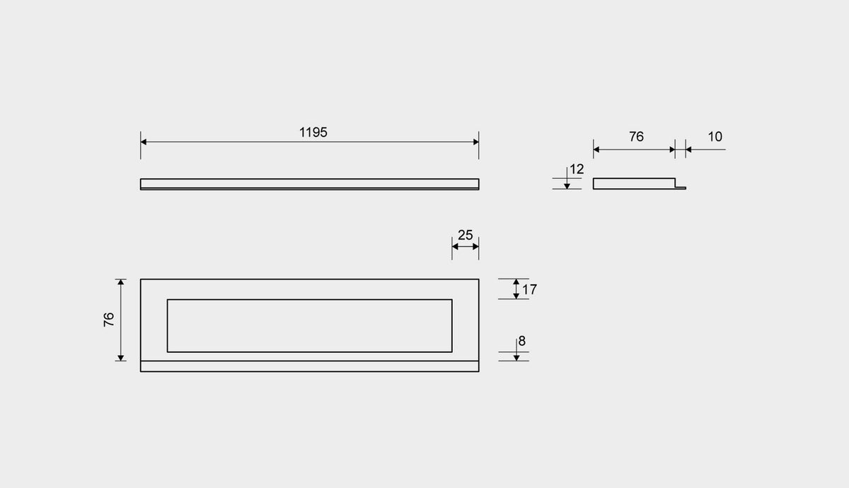 מסגרת צבע נירוסטה לתעלת ניקוז יונידריין Unidrain High Line frame Stainless Steel
